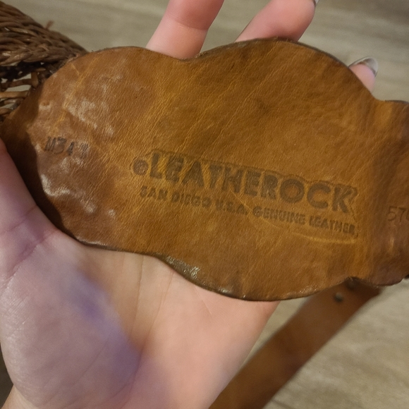 Leather Rock genuine leather belt